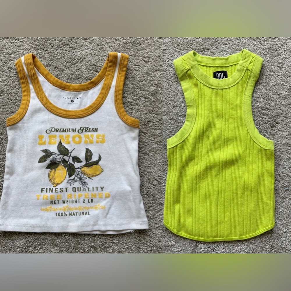 Urban Outfitter Crop Tank Tops (2 Pack)